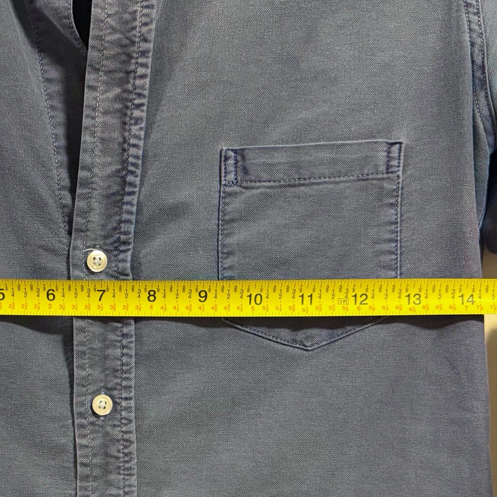 Frank & Eileen Barry Limited Edition Slate Blue Button-Up Shirt Women’s XS - Picture 4 of 12